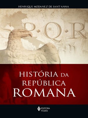 cover image of História da república romana